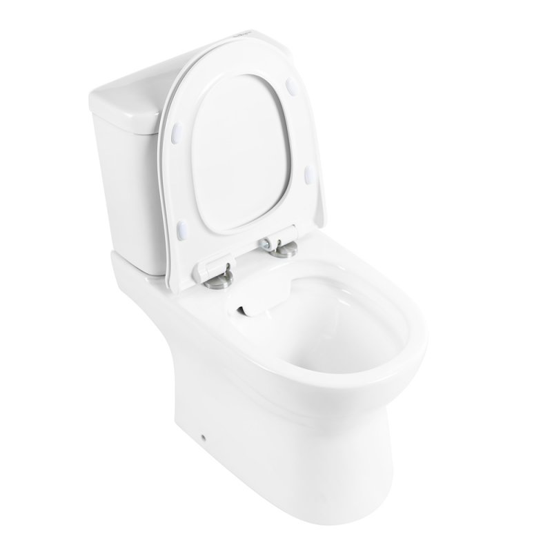 Компакт BelBagno STEAM BB130CPR/BB130SC безободковый с сиденьем soft close